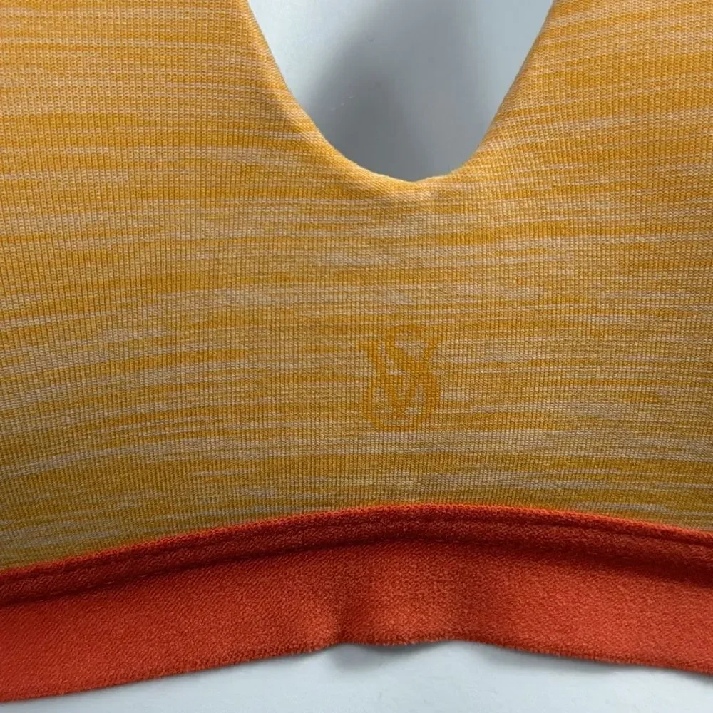 Victoria Secret Wireless Tricolor Soft Cup Lightly Padded T-shirt Front Logo Bra